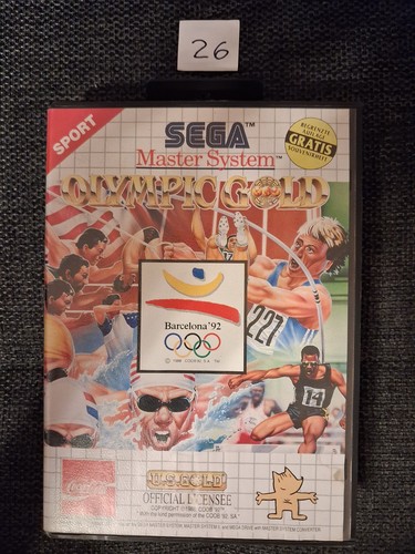 Olympic gold sega master - olympic,