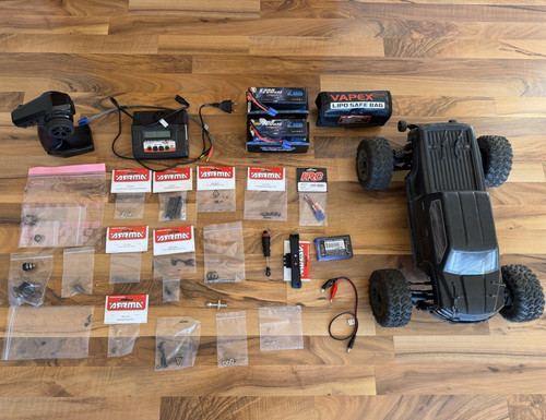 Arrma big rock - cab, 3s