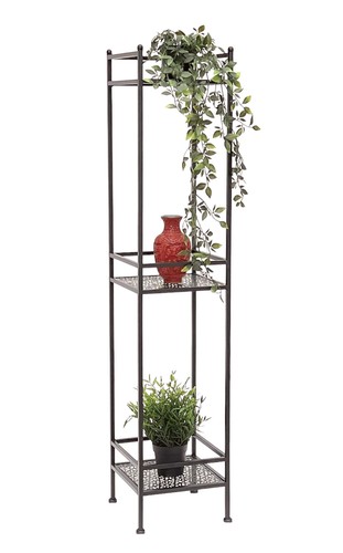 Standregal schwarz metall - standregal,
