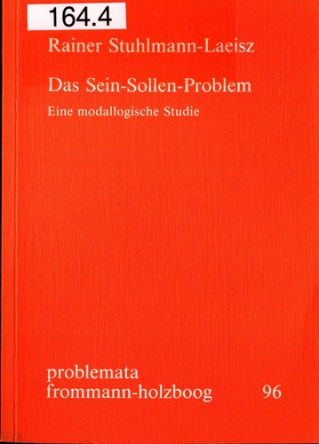 Das sein sollen problem eine - sein-sollen-problem:,