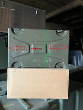 Bundeswehr Alukiste ZARGES II Staukiste Reisekiste Prepperbox gebraucht (Typ2-G)