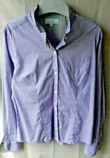 Etiqueta Negra Damen Bluse Lila Polyester Größe XXL Gebraucht