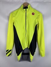 Castelli Rosso Corsa Herren Fahrrad Windbreaker Jacke Größe S