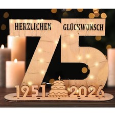 Geburtstagsgeschenk Holzschild