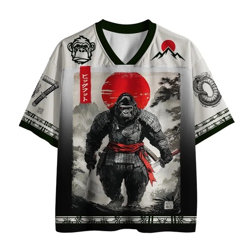 Samurai gorilla druck - gorilla,