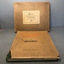 Wilhelm Busch Album Humoristischer Hausschatz 1500 Bild. &Futteral Antik 1906 #3