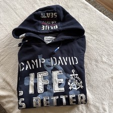 hoodie herren camp david gr. xxl