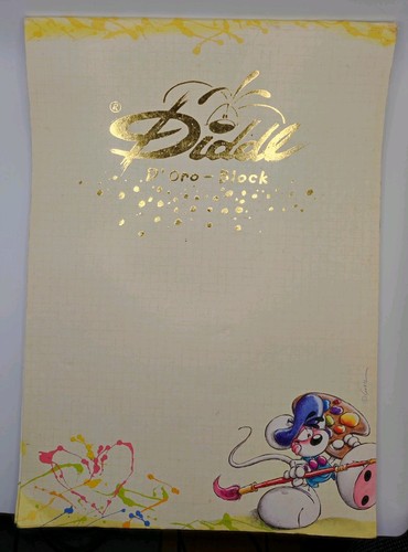 Diddl oro block - block, din