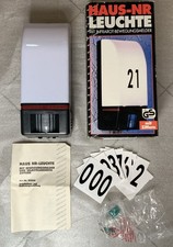 Hausnummernleuchte Mit Bewegungsmelder Außenleuchte beleuchtete Hausnummer Ziffe