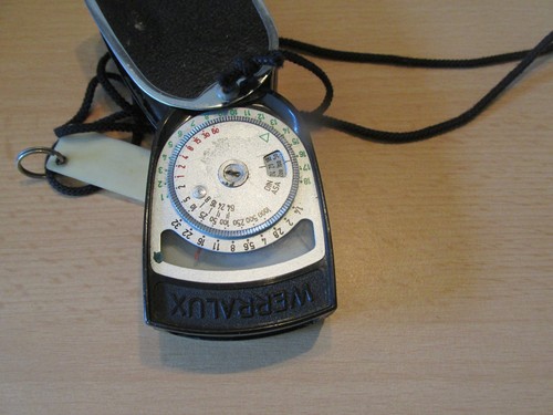 Ddr belichtungsmesser werralux - ddr,