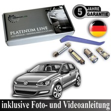 LED Innenraumbeleuchtung VW POLO 6R 6C Innenbeleuchtung Innenlicht Set SMD