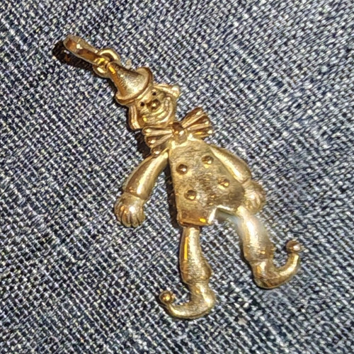 Clown figur charm anhänger - clown, charm-anhänger