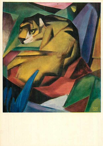 Kunstkarte franz marc - -,