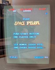 Space Pilot Arcade PCB getestet inkl. JAMMA Adapter