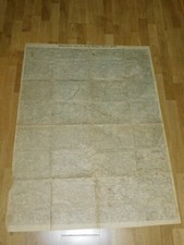 Landkarte Heereskarte Truppenkarte  1 WK !! Nr.10