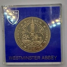 Big Ben Tower Bridge Westminster Abbey Gedenkmedaille