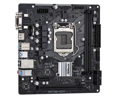 Asrock h470m hdv - asrock, motherboard