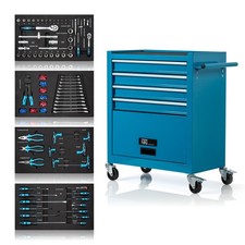 Werkzeugwagen inkl. Werkzeug B-Ware 70 Teile + großes Fach