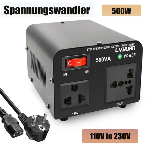 500w spannungswandler 230v auf - 500w,
