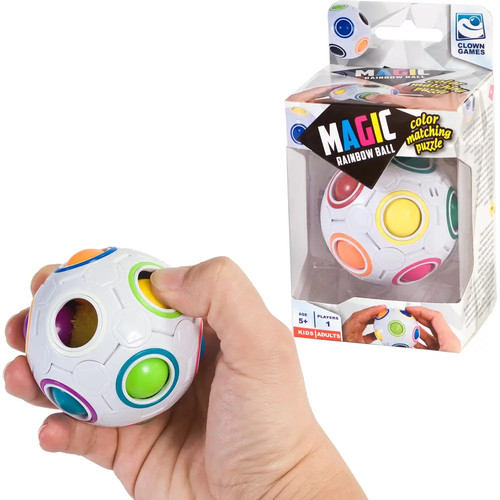 Clown magic rainbow ball - rainbow,