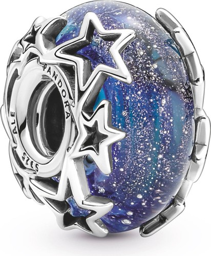 Pandora silber charm - charm, murano