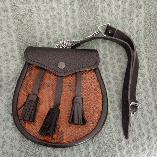 Sporran kilt tasche schlange - sporran,