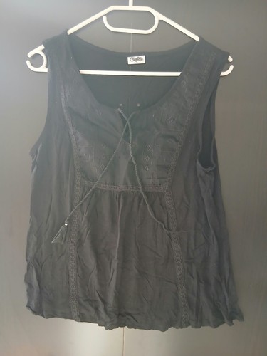 Buffalo boho top - boho, schwarz