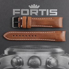 Fortis Lederarmband integriert B-42 und ältere F-43 Modelle. Verschiedene Farben
