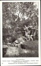 Künstler Ak KuK Armee