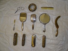 Sammlung Handspiegel Bürste