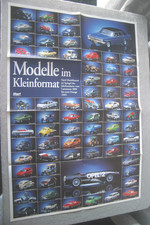 Poster XL Opel Modelle im Kleinformat 1899 bis 1995 (#937)