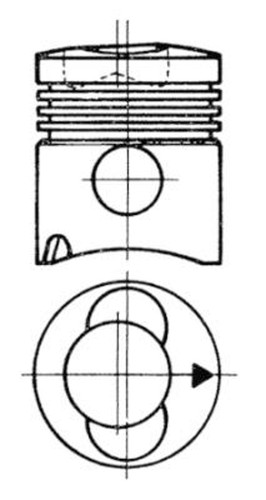 Kolbenschmidt kolben 93315610 - kolbenschmidt,