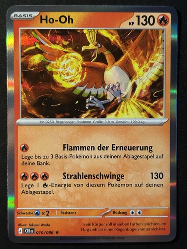 Pokemon 86 wachsendes - ho-oh,