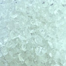 GLASSTEINE 4-10mm. Glaskies, Glasgranulat, Deko, Glas, Eis, Eiswürfel 5kg. NATUR