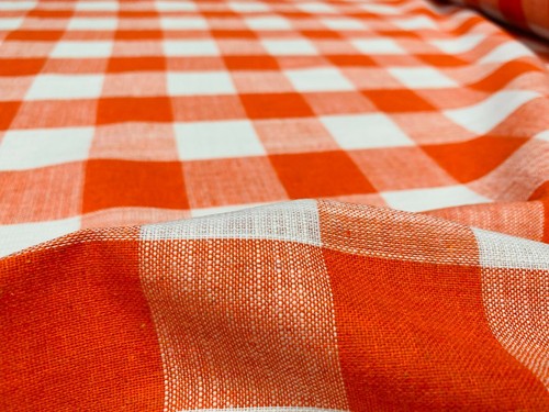 Gingham leinen kariert - gingham,