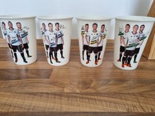 4x DFB Trinkbecher Porzellan Deutschland Deutsche Nationalmannschaft 