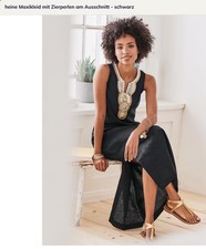 Damen Kleid 40 mit Stickereien