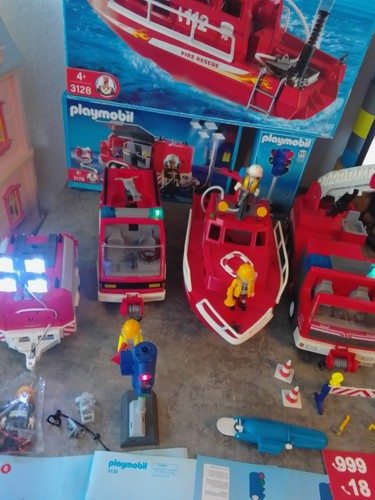 Playmobil feuerwehr konvolut - playmobil,