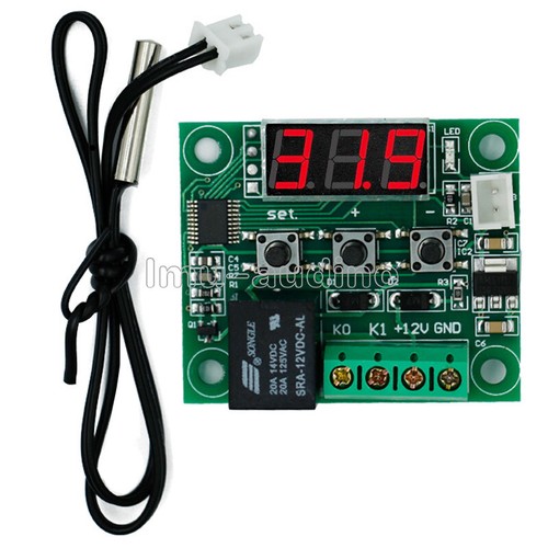 W1209 12v led thermostat - w1209, dc-12v