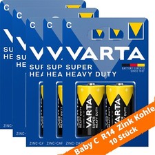 10 x Varta Baby C R14