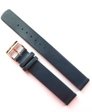 Uhrband Uhrarmband Leder Blau