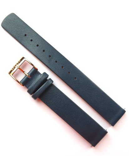 Uhrband uhrarmband leder - uhrband, blau