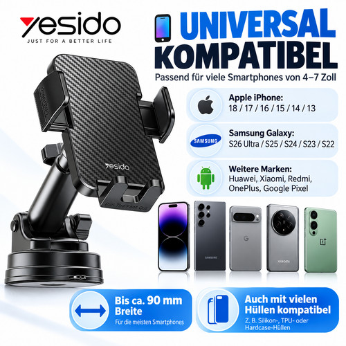 Handyhalterung auto ýesido - handyhalterung,