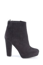 H&M Plateau-Stiefel Damen Stiefel Gr. DE 40 schwarz Business-Look