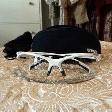 Uvex SPORTSTYLE 802 VARIO Brille Farbe schwarz/weiß - wie neu