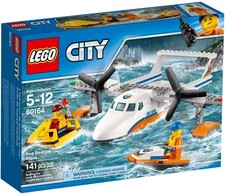 Lego City Rettungsflugzeug(60164)+ 2 Lego-Sets Gratis(Feuerwehr+Müllabfuhr)