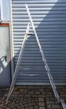 Stufenleiter-Aluleiter-Klappleiter-Malerleiter 7 Stufen Höhe 230