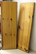 Heimwerker Regalbretter/Einlagebretter -2- Vollholz -92x30x3cm Dicke, abgerundet