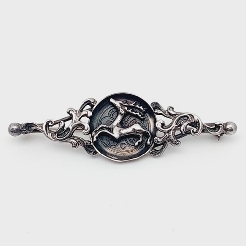 Blachian 925 silber brosche - 925,