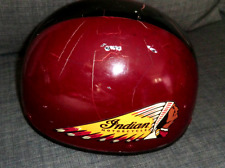 Motorrad Helm Indian Motorcycle Retro Sturzhelm - Rot, Gr. 57 / S, Original alt